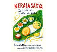 BACK TO VINTAGE KERALA SADYA - A5 A4 A3 Food and Drink Poster Wall Art Home Decor Featuring Delicious Desserts Coffee and Classic Culinary Inspiration for Kitchen Style