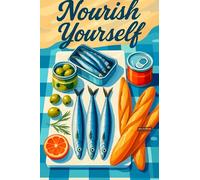 BACK TO VINTAGE Nourish Yourself - A5 A4 A3 Food and Drink Poster Wall Art Home Decor Featuring Delicious Desserts Coffee and Classic Culinary Inspiration for Kitchen Style