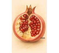 BACK TO VINTAGE Pomegranate - A5 A4 A3 Fruit and Vegetable Poster Wall Art Featuring Colorful Produce Illustration for Kitchen or Dining Decor (A5 (210x148mm), High-resolution paper)