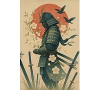 BACK TO VINTAGE Samurai - A5 A4 A3 Japanese Culture Poster Format with Traditional Motifs and Illustrations for Wall Decoration (A3 (420x297mm), High-resolution paper)