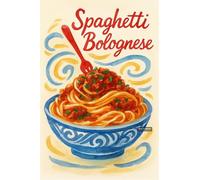 BACK TO VINTAGE Spaghetti Bolognese - A5 A4 A3 Food and Drink Poster Wall Art Home Decor Featuring Delicious Desserts Coffee and Classic Culinary Inspiration for Kitchen Style