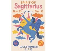 BACK TO VINTAGE SPIRIT OF Sagittarius - A5 A4 A3 Tarot Card and Zodiac Sign Poster Wall Art Home Decor Featuring Mystical Astrology and Esoteric Symbols for Spiritual Spaces