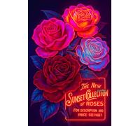 BACK TO VINTAGE SUNSET GLECTION - A5 A4 A3 Retro Advertising Sign Poster with Flower Illustrations and Botanical Descriptions for Wall Decoration (A4 (297x210mm), High-resolution paper)