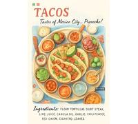 BACK TO VINTAGE TACOS - A5 A4 A3 Food and Drink Poster Wall Art Home Decor Featuring Delicious Desserts Coffee and Classic Culinary Inspiration for Kitchen Style