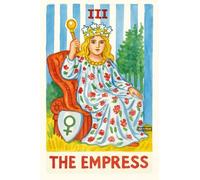 BACK TO VINTAGE THE EMPRESS - A5 A4 A3 Tarot Card and Zodiac Sign Poster Wall Art Home Decor Featuring Mystical Astrology and Esoteric Symbols for Spiritual Spaces