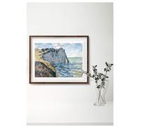 BACK TO VINTAGE The Manneport- Cloude Monet, A4 Wall Art,Painter, High Resolution, Home Decor for Living Room, Office, Art, Famous Artists, No Frame Include