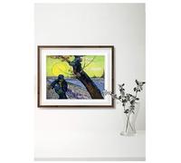 BACK TO VINTAGE The Sower - Van Gogh, A4 Wall Art,Painter, High Resolution, Home Decor for Living Room, Office, Art, No Frame Include