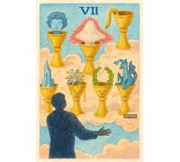 BACK TO VINTAGE VII - A5 A4 A3 Tarot Card and Zodiac Sign Poster Wall Art Home Decor Featuring Mystical Astrology and Esoteric Symbols for Spiritual Spaces