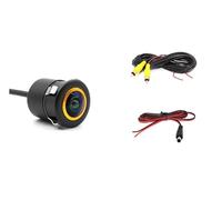 Back up Camera 4K AHD 1080P Car Reverse Camera Night For Vision With Parking Line Universal HD Golden Fisheye Backup Camera Reversing Camera(CCD-AHD 1080P A)