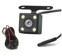 Back up Camera 4pin 4 Led Rear View Camera Car Reverse 170 Degree Wide Angle Auto Parking Cameras Connecting Dash Cam Reversing Camera(Add 10 rice noodle)