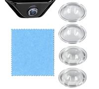 Back Up Camera Cover Clear Rain Shield Universal Guard Protector | Car Camera Cover for Vehicle Front Bumper Reverse Rain Night Parking Driving Security