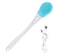Back Wash Under Shower, 3 Speeds USB Rechargeable Cleanser - Soft Bath Brush for Shower, for Dry Sensitive and Oily Skin Adults Men Seniors Home Bathroom