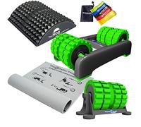 BackBaller Foam Roller - Muscle Roller for Deep Pain Relief. Ideal for Runner Cyclist Footballer Athlete (Recovery Bundle)