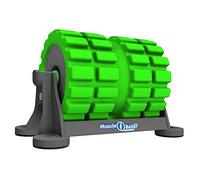 BackBaller Foam Roller - Muscle Roller for Deep Pain Relief. Ideal for Runner Cyclist Footballer Athlete (MuscleBaller Ridged)