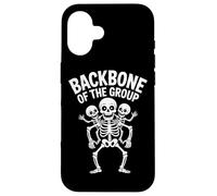 Backbone Of The Group Halloween Skeleton Trio Case for iPhone 16