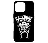 Backbone Of The Group Halloween Skeleton Trio Case for iPhone 16 Pro