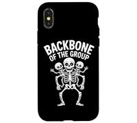 Backbone Of The Group Halloween Skeleton Trio Case for iPhone X/XS