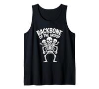 Backbone of The Group Halloween Skeleton Trio Tank Top