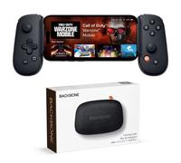 BACKBONE One Mobile Gaming Controller for iPhone (Lightning) - Black with Carrying Case