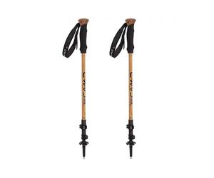 Backcountry Bamboo Telescopic Trekking Poles 63-135 cm (Pair)