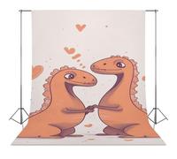 Backdrop Background 56"x118" for Photography, High Density Polyester Fabric Background Banner Seamless Photo Booth Prop Backdrop for Birthday Party Decor Cartoon Dinosaurs79dd1a20-007d-11ef-8e6d-d1486