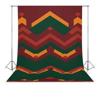 Backdrop Background 56"x98" for Photography, High Density Polyester Fabric Background Banner Seamless Photo Booth Prop Backdrop for Birthday Party Decor Dark Maroon And Dark Green Photoshoot Banner Pr