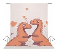 Backdrop Background 56"x98" for Photography, High Density Polyester Fabric Background Banner Seamless Photo Booth Prop Backdrop for Birthday Party Decor Cartoon Dinosaurs79dd1a20-007d-11ef-8e6d-d14861