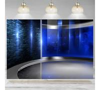 Backdrop News Broadcasting Display Screens Concert Weather Forecast Program Studio Background Photography Banner 300x200cm