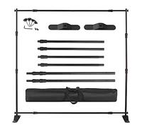 BackDrop Stand Kit, Heavy Duty Back Drop Stand For Photography, AA Printers Banner Stand (8x10)