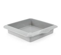 Backefix 20 x 20 cm Brownie Baking Mould Silicone, Versatile Silicone Baking Mould Square for Brownies and Casseroles - Ideal for Cakes, Brownies and Savoury Dishes, BPA-Free, Food Safe
