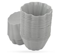 Backefix Reusable Muffin Cases Silicone BPA Free in Set of 24, According to German Standard, Muffin Moulds Non-Stick without Greasing, Stable and Thick-Walled, Muffin Mould Individually 7.5 x 4 cm XXL