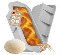 Backefix 21 cm silicone loaf mould, bread baking mould, the original silicone bread baking mould, large, also as a cake baking mould, tried and tested, food-safe and environmentally friendly