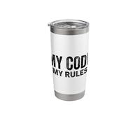 Backend Developer Software Engineering IT Professional Stainless Steel Insulated Tumbler