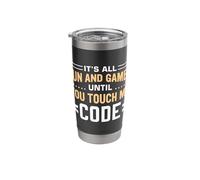 Backend Developer Software Engineering IT Professional Stainless Steel Insulated Tumbler