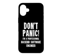 Backend Software Engineer Case for iPhone 16 Plus