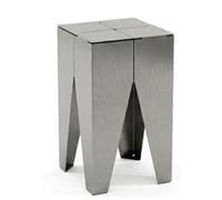 Backenzahn Steel Stool/Side Table e15 - E15 ES11 ZAHN STAHL GEBUERSTET