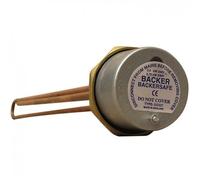 Backer 18" Immersion Water Heater with Thermostat & Safety Cut Out 3kW Copper Element