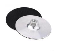 Backer Inch for Quick Change Air M14 Accessories for Polisher Backing Angle Grinder Polishing Black 2pcs 5 Pads Aluminum Silver Thread Pad