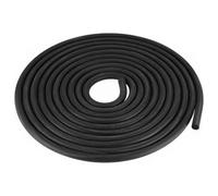 Backer Rod for Gaps and Joints, 6mm x 5m Black Foam Rubber Caulk Saver, Weather Stripping, Door Seal, Window Seal, Concrete Expansion Joint Filler, Gap Filler Rope for Home and Building Supplies