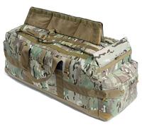 Backferry Large Military Bag Tactical Equipment Bag Army Travel Bag with Concealed Backpack Style Shoulder Straps 85L, at Camo, 34" x 13" x 13", When Travelling