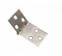 BACKFLAP HINGE ZP ZINC PLATED STEEL 32MM X 78MM WITH SCREWS ( 1 pair )