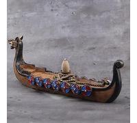 Backflow incense burner, Incense Cone Burner Iron Art Candlestick Decorative Candle Stand Home Scented Stick