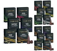 Backflow Incense Cones Mega Bundle 270 Pack 16 Scents - Natural Masala