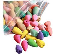 Backflow Incense Cones with Burner, 30-Pack Natural Mixed Aromatherapy Scents for Yoga, Meditation & Relaxation