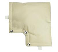 Backflow Preventer Cover, Outdoor Sprinkler Protection Sleeve, Freeze Resistant Insulation Pouch, Weatherproof Design with Secure Fastening Strap, Garden Plumbing Protector for Winter Water Irrigation