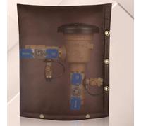 Backflow Preventer Insulation Cover, 5-layer Heavy Duty Irrigation Backflow Valve Cover, Insulated Pouch For Winter Pipe Freeze Protection