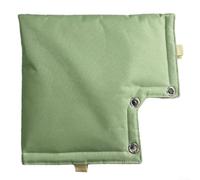 Backflow Preventer Insulation Cover, 5-Layer Waterproof Protection For Irrigation System Outdoor Sprinkler Valve Winter Protection 34X32CM(Green)