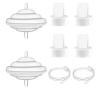 Backflow Protector 2PCS Tubing 2PCS and Duckbill Valves 4PCS Replacement Pump Part Compatible with Spectra S1S2 9 Plus Synergy Gold Breast Pumps, Not Original Pump Parts