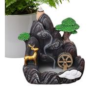 Backflow Räucherstäbchenhalter - Elegant Duftstäbchenhalter, Zen Aromatherapy | Handgefertigter Backflusshalter Mit Wasserfall Effekt Für Meditation Yoga Und Raumdekoration
