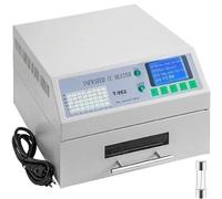Backflow Welding Machine, Reflow Welder AC220V, Reflow Station 800W1500W, Reflow Soldering Machine, Reflow Soldering Machine 180x235mm/300x320mm LCD, for CHIP, SOP, PLCC, QFP, BGA,T-962